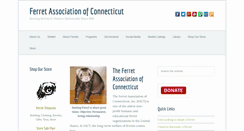 Desktop Screenshot of ferretassn.org